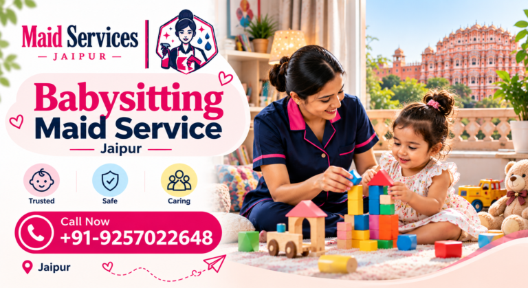 babysitting maid service jaipur