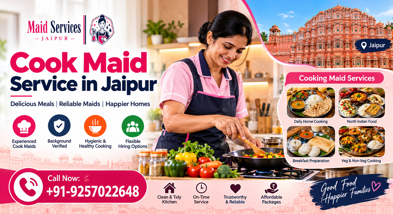 A Practical Guide to Cook Maid Service in Jaipur