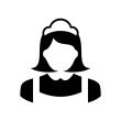 maid-flat-icon-free-vector